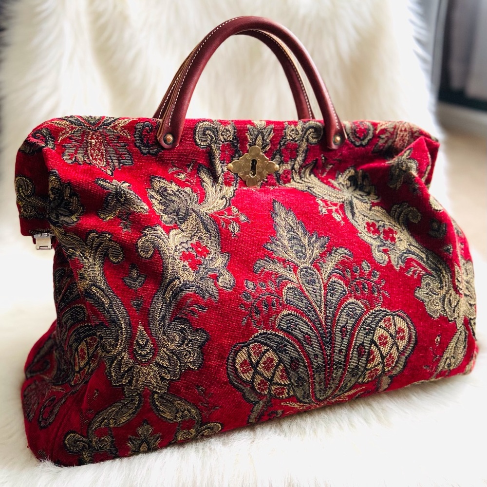 Authentic Carpetbagger Satchel